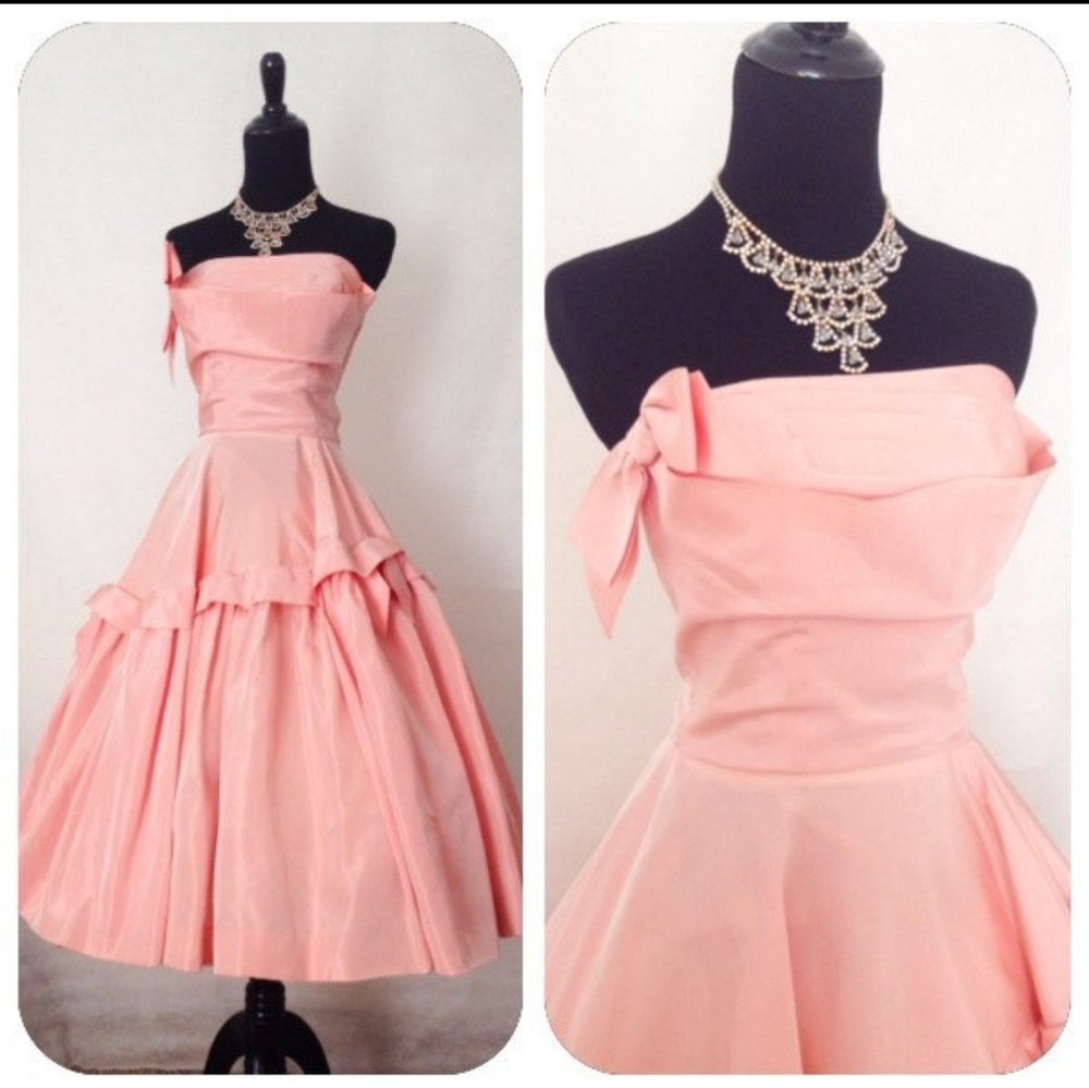 1950s Fred Perlberg formal dress